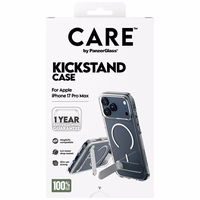 CARE by PanzerGlass Feature Ümbris w. Kickstand MagSafe jaoks iPhone 17 Pro Max - Clear