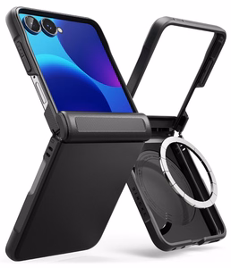 Ringke Onyx Flap MagSafe ümbris mudelile Samsung Galaxy Z Flip 8 – must
