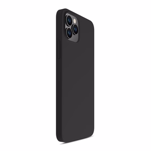 3mk Silicone Ümbris jaoks iPhone 12 Pro Max - must