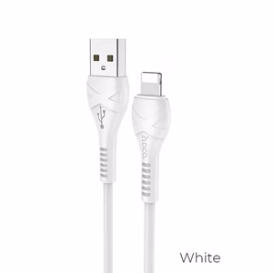 USB kaabel Hoco X37 Cool Power Lightning 1.0m valge