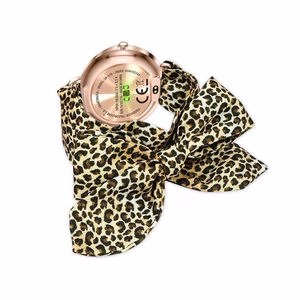 Forever Smartwatch Lucca SB-370 Rose Kuldne - Leopard Print