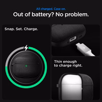 Spigen Urban Fit Ümbris jaoks AirPods 3 - Must