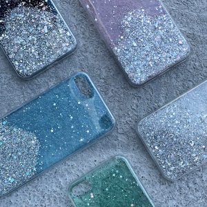 Wozinsky Star Glitter Shining Cover Samsung Galaxy A72 4G mustale mudelile