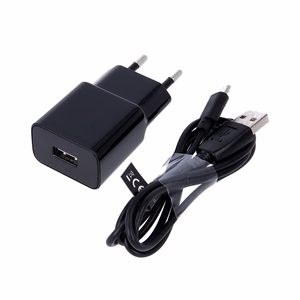 Maxlife MXTC-01 laadija 1x USB 2.1A must + microUSB kaabel