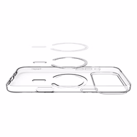 SPIGEN CASE LIQUID CRYSTAL MAG MAGSAFE IPHONE 17 PRO CLEAR/WHITE