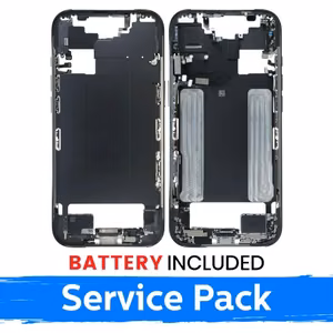 Apple iPhone Air keskkere korpus + aku / Kosmosemust / (Hoolduspackett)