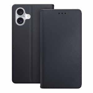 3mk Wallet Ümbris jaoks iPhone 16 Plus - must