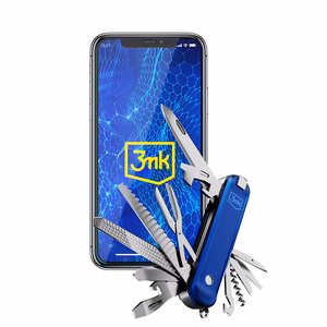 9H 3mk HardGlass Max Lite™ glass jaoks iPhone X