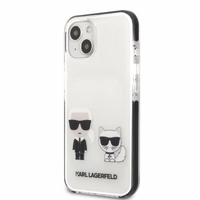 KARL LAGERFELD KLHCP13MTPECKW IPHONE 13/14/15 6.1 "ÜMBRIS VALGE / VALGE KARL & CHUPETTE