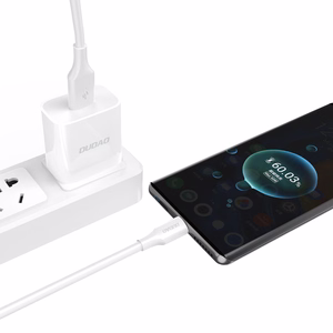 Dudao L2SM USB-A / micro USB 6A kaabel 1.2 m - valge