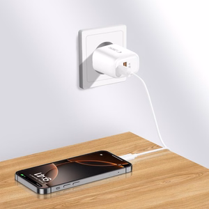 Tech-Protect NCA30 PD 30W QC3.0 USB-A / USB-C Wall Laadija - valge