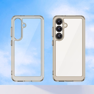 Outer Space Ümbris jaoks Samsung Galaxy S25 Edge Flexible Frame Cover - Translucent, Must