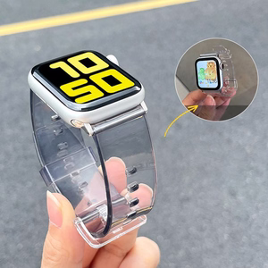 Silikoonist rihmaga käevõru Apple Watch 38 / 40 mm jaoks - kollane