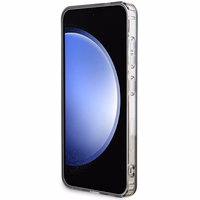 Mercedes Double Layer W punane MagSafe ümbris jaoks Samsung Galaxy S24 - must