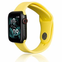 Beline Rihm Apple Watch Silicone 42/44/45/49mm kollane