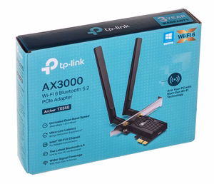 TP-Link ARCHER TX55E võrgukaart WLAN / Bluetooth 2402 Mbit/s