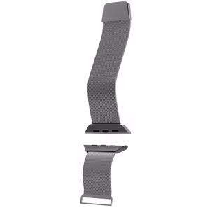 Ремешок Puro Milanese из нержавеющей стали для Apple Watch 38/40/41 мм - серебряный
