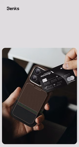 Benks Wallet Magnetic ArmorGo Kevlar Alus Aurora Light