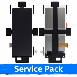 LCD ekraan ühilduv Samsung F731 Z Flip5 (sisemine) must (Service Pack) (NF versioon)
