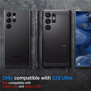 SPIGEN ümbris TOUGH ARMOR jaoks SAMSUNG S23 Ultra must