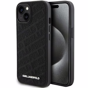 KARL LAGERFELD ümbris jaoks IPHONE 15 KLHCP15SPQKPMK (Quilted Pattern) must