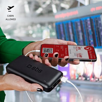 Powerbank SBS TTBB20000PD20K 20000 mAh 20W PD USB-C, USB-A, Micro-USB - must