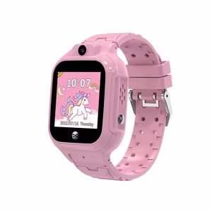 Smart Watch jaoks Kids Forever Smartwatch GPS WiFi Kids Look Me! 3 KW-320 roosa