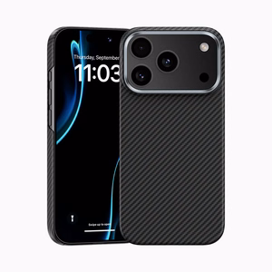 Benks Magnetic Armor Air Kevlar Чехол Metal Frame 600D (0069) для Iphone 17 Pro чёрный