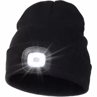 Hat with LED light must
