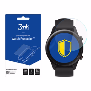 Xiaomi Mi Watch Color Amoled – 3mk Watch Protection FlexibleGlass nutikella ekraanikaitse