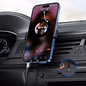Must 1 m helikaabel Orico AXC: USB-C – 3,5 mm jack