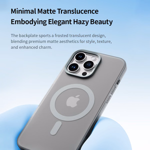 Rock Matte Series Magnetic Ümbris jaoks Iphone 16 Pro Max must