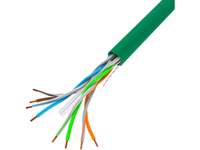 LANBERG UTP CABLE 1GB/S 305M WIRE CCA roheline