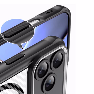 Defender Carbon Mag ümbris for iPhone 17 Pro 6,3" must