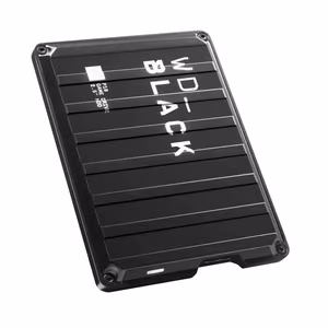 Väline HDD Western Digital P10 Game Drive 2TB USB 3.2 must WDBA2W0020BBK
