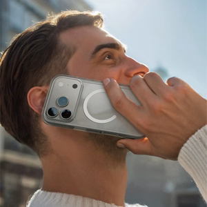 AmazingThing Titan Pro Ümbris jaoks iPhone 17 Pro MagSafe Compatible - Läbipaistev
