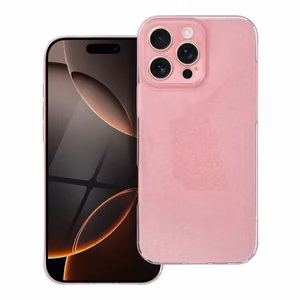 Ümbris jaoks iPhone 16 PRO MAX Clear Ümbris 2 mm Blink roosa