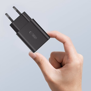 Tech-Protect C35W 2x USB-C PD 35W Wall Laadija koos USB-C / Lightning Kaabel - valge