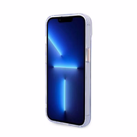 Guess GUHMP14SHTCMU iPhone 14 6.1" lilla/lilla hard ümbris kuldne Outline Translucent MagSafe