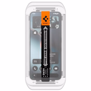 Spigen Glas.TR EZ Fit Karastatud klaas 2-pack jaoks Nothing Phone 3 - Läbipaistev