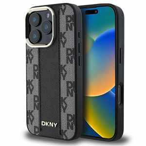 DKNY Checkered Pattern Magsafe iPhone 16 Pro Ümbris - Must