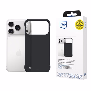 3mk Just20g Matt Чехол для Apple iPhone 17 Pro - матовый чёрный