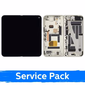 LCD-ekraan seadmele Google Pixel 10 Pro Fold  (sisemine) raamiga / jaaderoheline / (Service Pack)