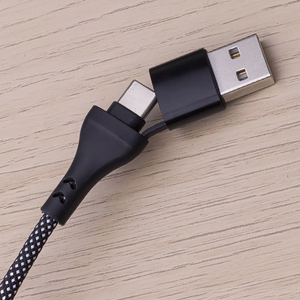 Maxlife ALLin1 kaabel USB + USB-C - Lightning + 2x USB-C 1,0 m 66W must