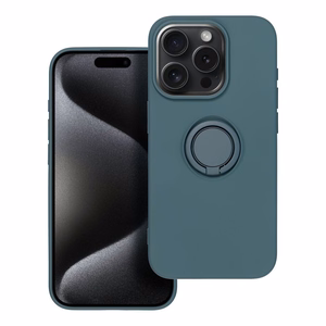 SILICONE RING ümbris jaoks IPHONE 15 Pro roheline