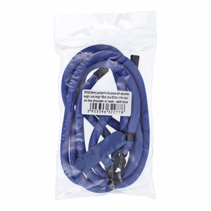 SWING (8mm) Phone lanyard, Phone pendant with adjustable length / cord length 165cm (max 82.5cm in the loop) / on the shoulder or neck - dark sinine