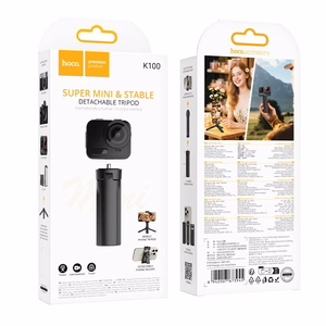 Selfipulk statiiviga Hoco K100 must
