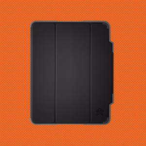STM Dux Plus - vastupidav ümbris iPad 11" (2025) / 10.9" (2022) MIL-STD-810G jaoks Apple Pencil hoidjaga (must) EDU/COM versioon