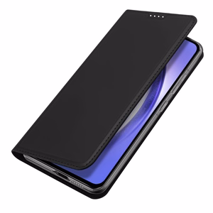DUX DUCIS wallet ümbris SKIN PRO jaoks SAMSUNG A55 must