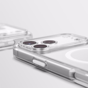 AmazingThing Minimal Mag Lens ümbris mudelile iPhone 18 Pro Max, kaamerakaitsega ja paelakinnitusega, ühildub MagSafe'iga – värv: läbipaistev
